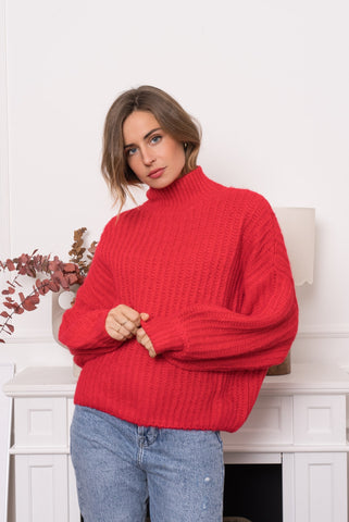 Comfy Knit Royal Red