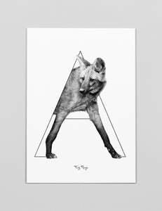 A3 Art Print 'A - Manenwolf'